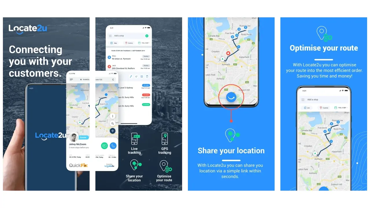 Locate2u - Share your location-screenshots