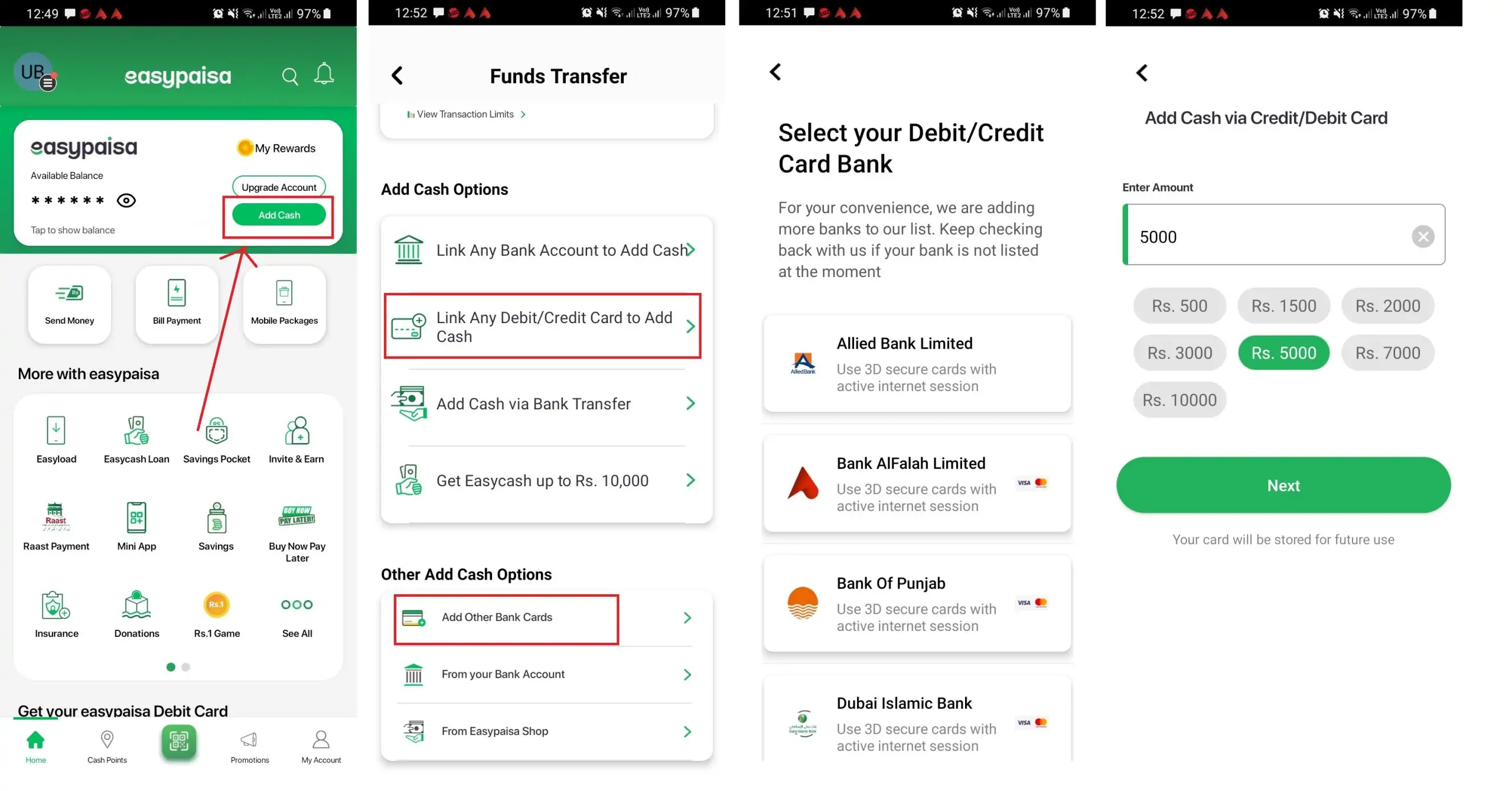 How to Recharge Your Easypaisa Account