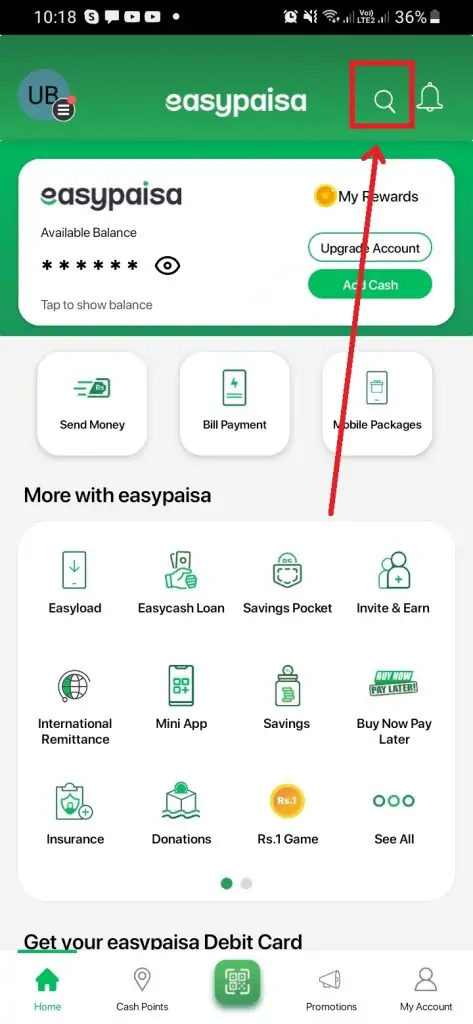 how to pay careem captain negative balance through easypaisa