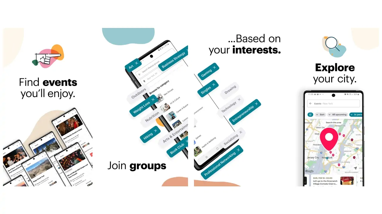 Meetup: Social Events & Groups-screenshots