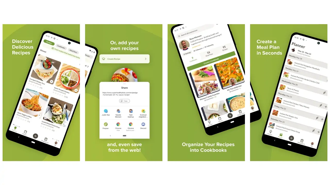 Prepear - Meal Planner, Grocer-screenshots