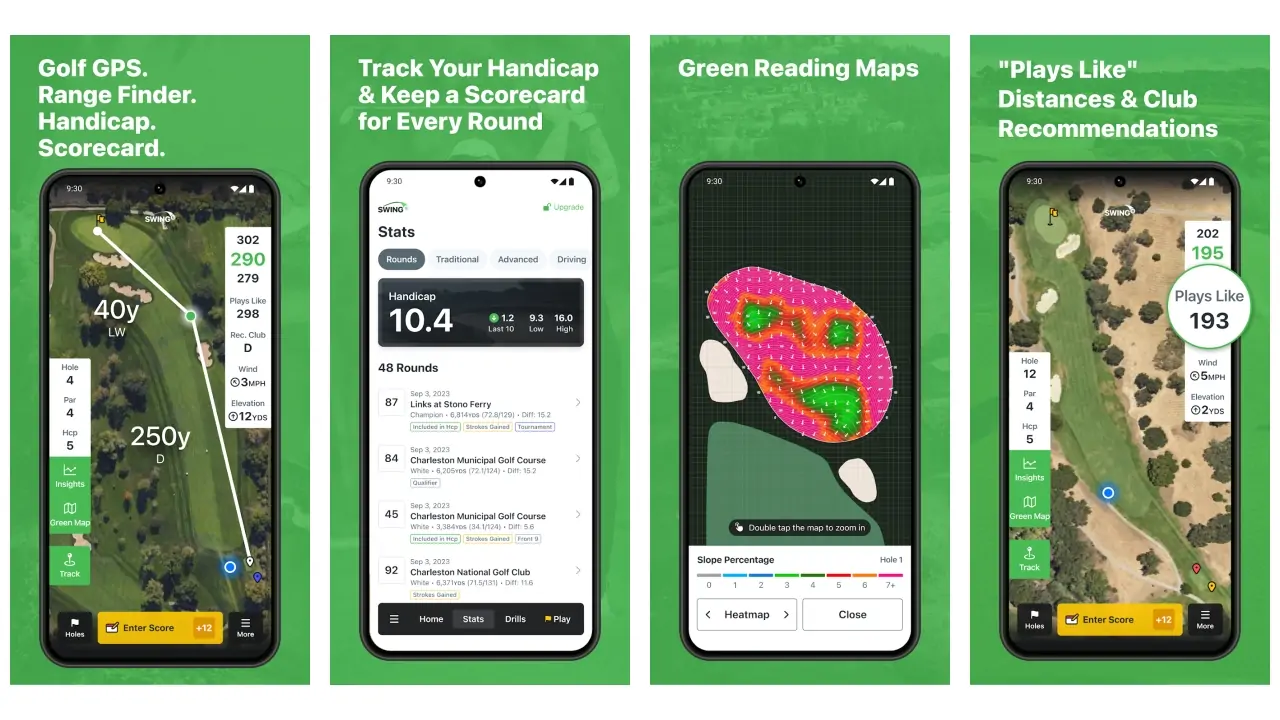 SwingU: Golf GPS Range Finder-screenshots