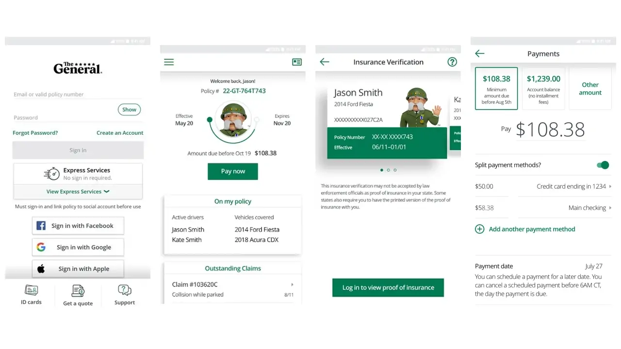 The General® Auto Insurance-screenshots