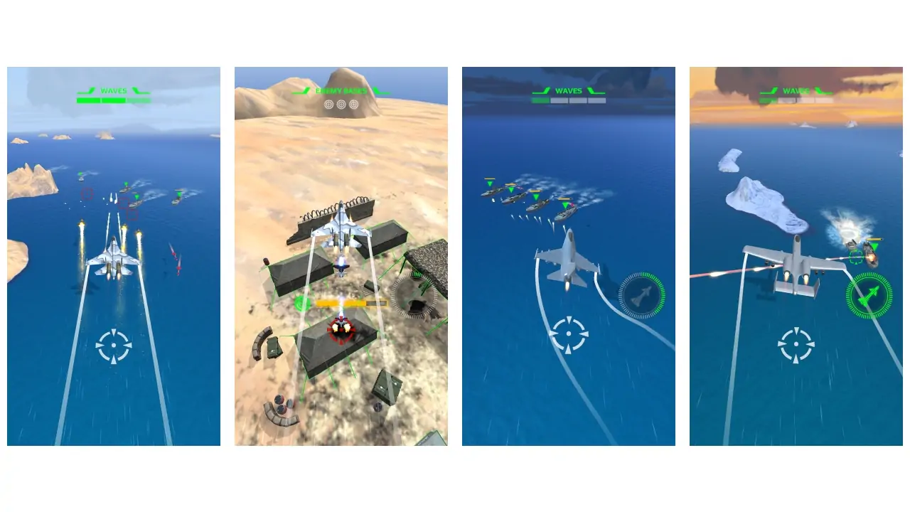 War Plane Strike: Sky Combat-screenshots