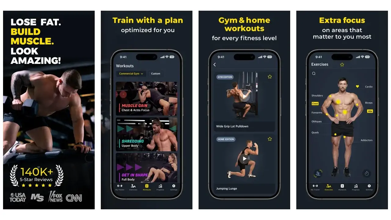 Workout Planner & Gym Tracker‪.‬-screenshots