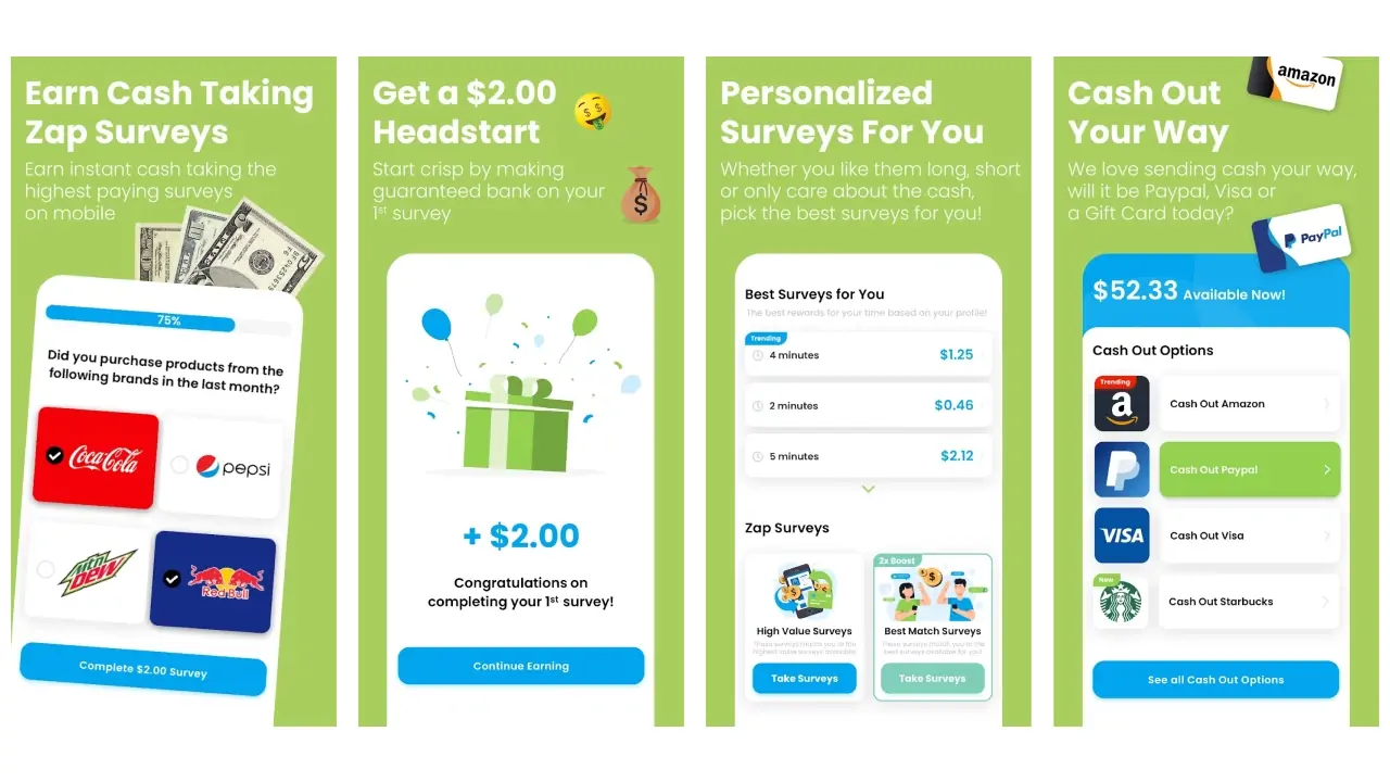 Zap Surveys: Earn Easy Rewards-screenshots