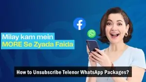 how to unsubscribe telenor whatsapp package