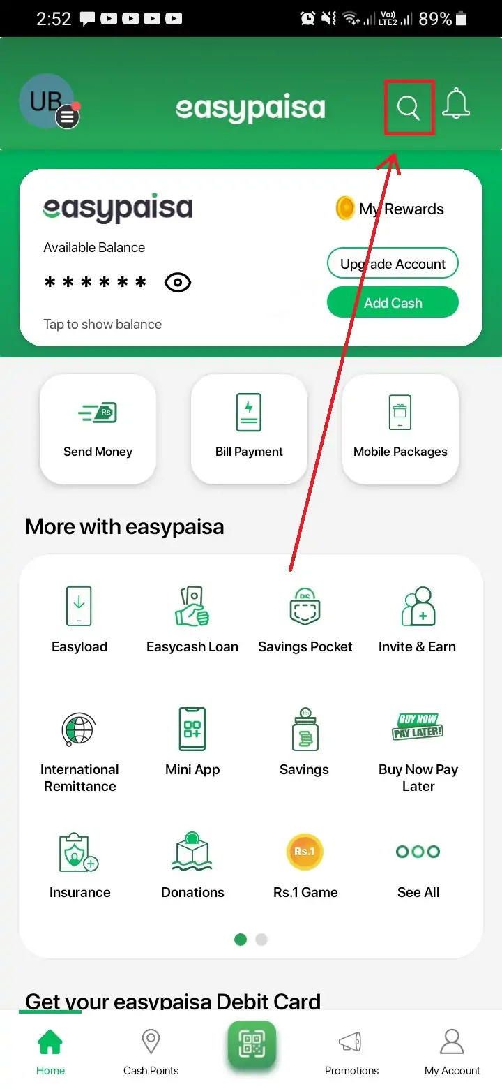 how to pay nayatel bill through easypaisa