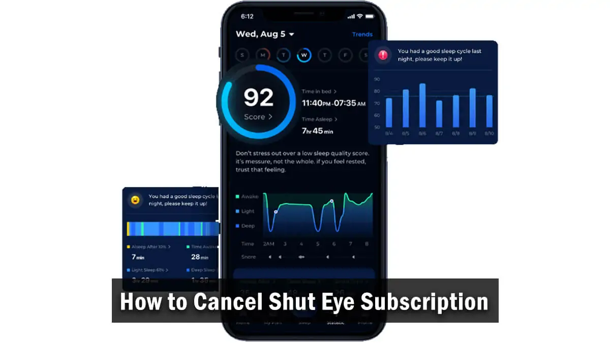 How to Cancel Shut Eye App Subscription