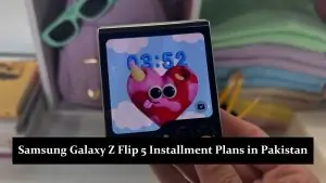 Samsung Galaxy Z Flip 5 Installment Plans in Pakistan