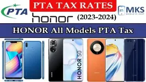 HONOR All Models PTA Tax in Pakistan