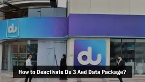 How to Deactivate Du 3 Aed Data Package?