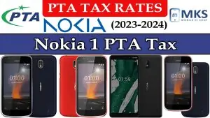 Nokia 1 PTA Tax in Pakistan