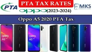 Oppo A5 2020 PTA Tax in Pakistan