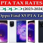 Oppo Find X5 PTA Tax in Pakistan