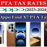 Oppo Find X7 PTA Tax in Pakistan