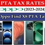 Oppo Find X8 PTA Tax in Pakistan