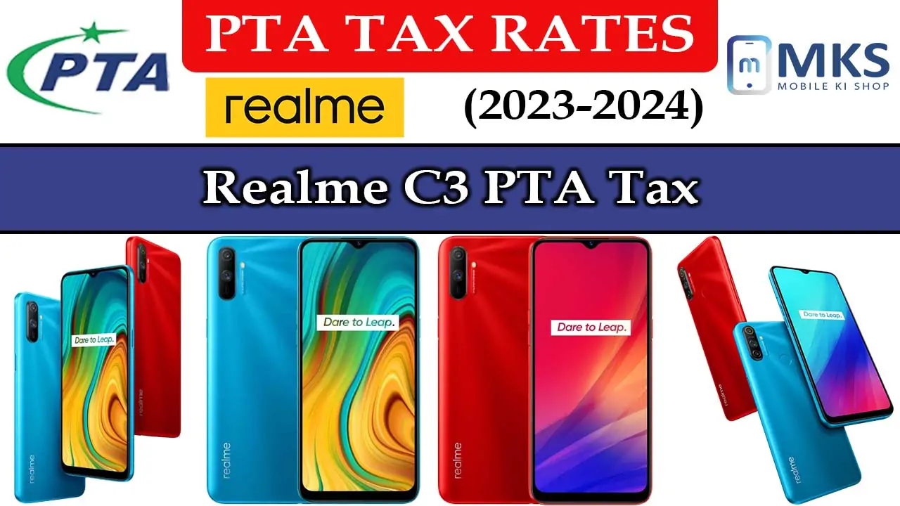 Realme C3 PTA Tax in Pakistan