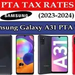 Samsung Galaxy A31 PTA Tax