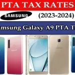 Samsung Galaxy A9 PTA Tax