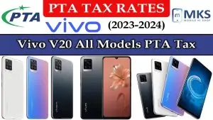 Vivo V20 All Models PTA Tax in Pakistan