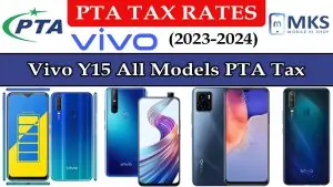 Vivo Y15 All Models PTA Tax in Pakistan