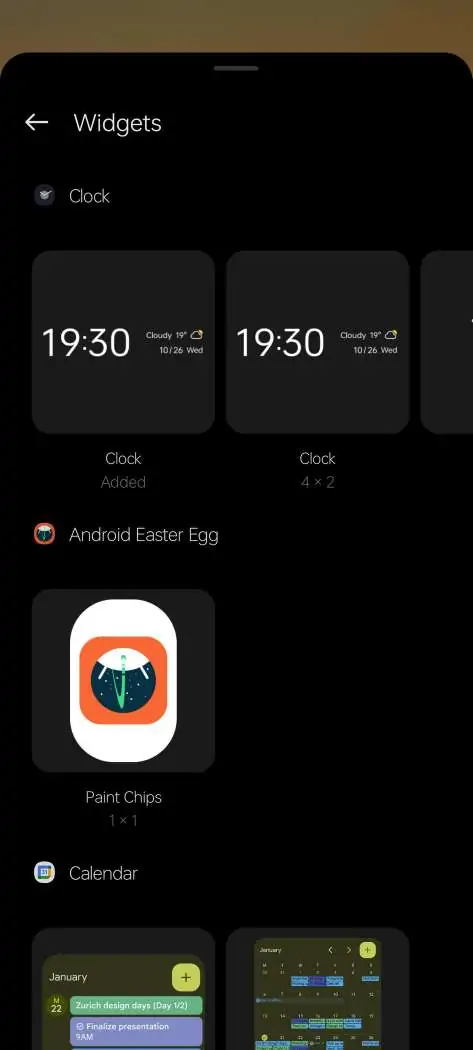 Widgets and App Icons