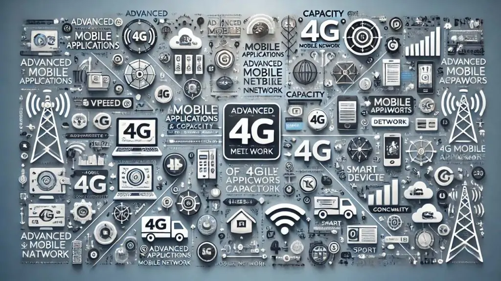 Advanced Mobile Applications and Capacity of 4G LTE Mobile Network