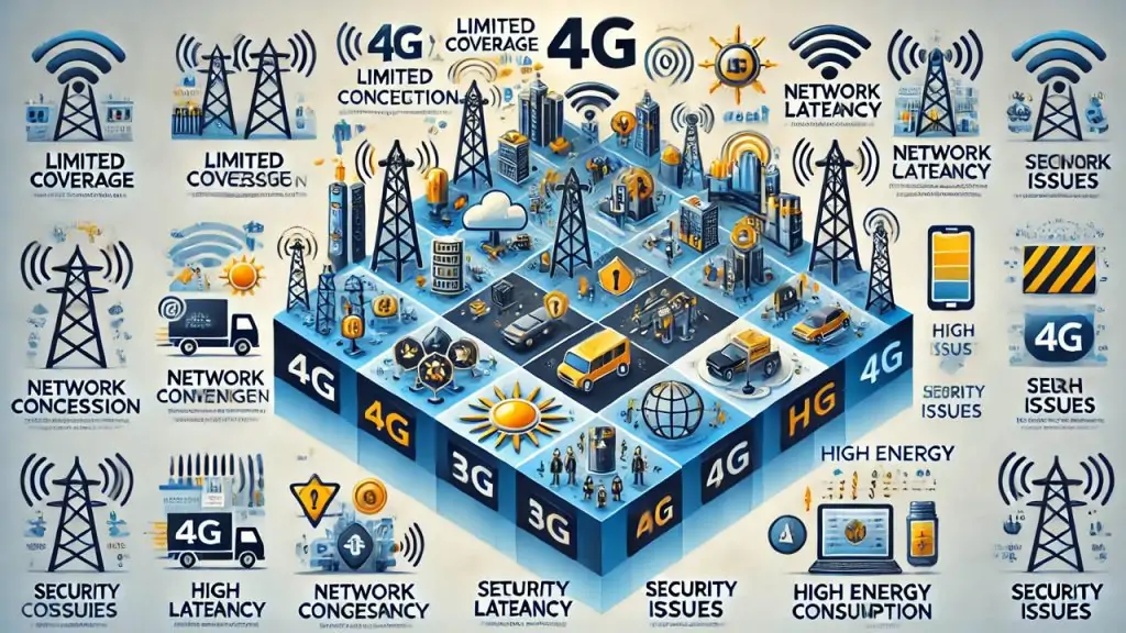 Challenges and Limitations of 4G