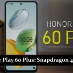 Honor Play 60 Plus - Snapdragon 4 Gen 2
