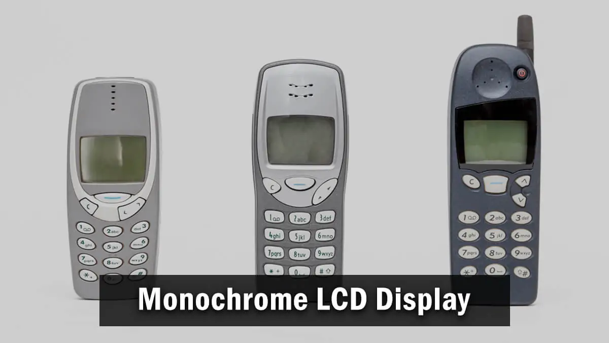Monochrome LCD Display in Mobile Technology