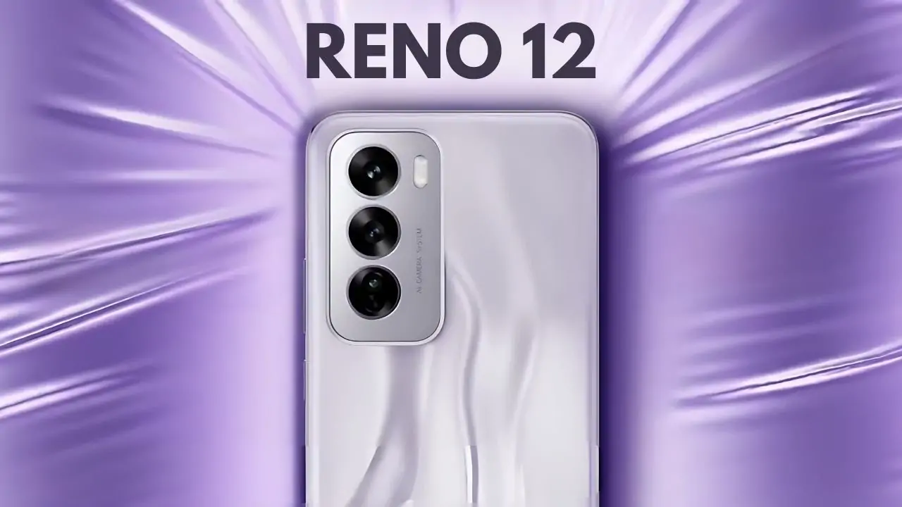 Oppo Reno 12 Astral Silver