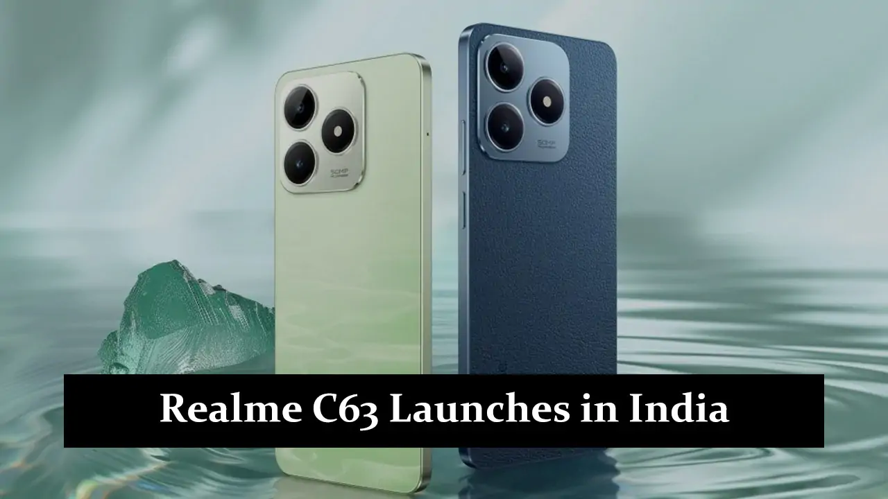 Realme C63 Launches in India