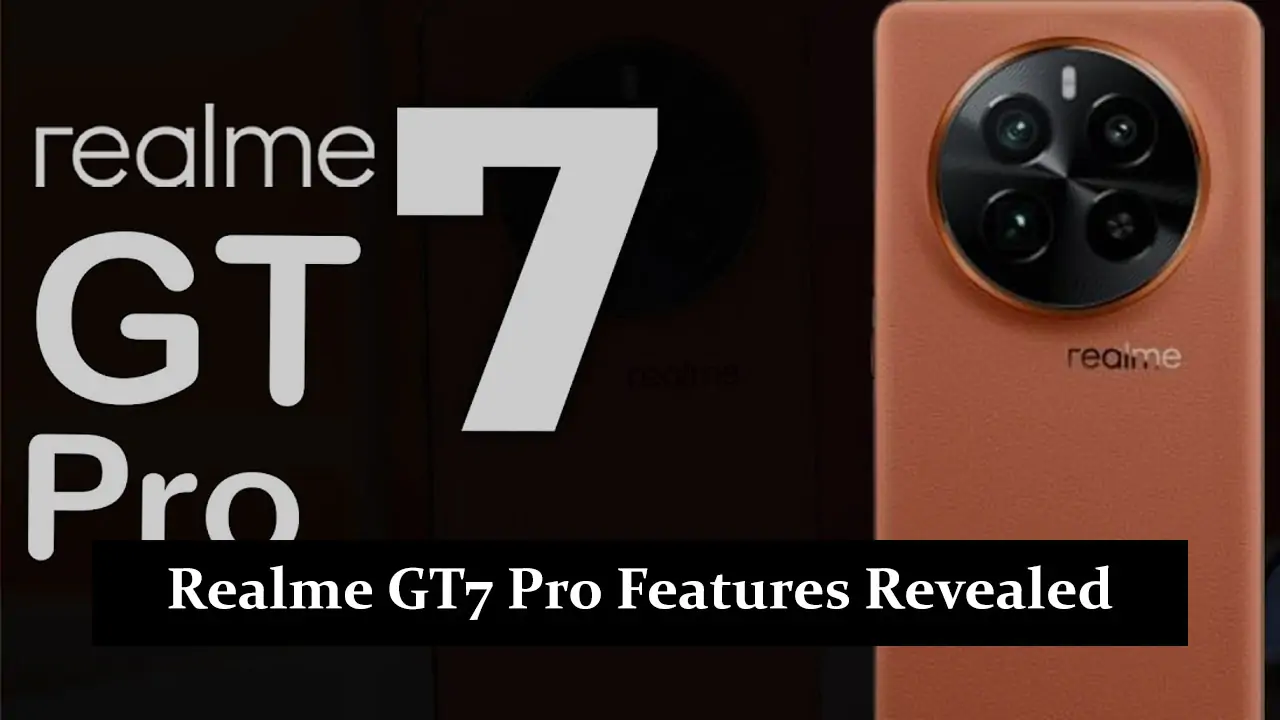 Realme GT7 Pro Features Revealed