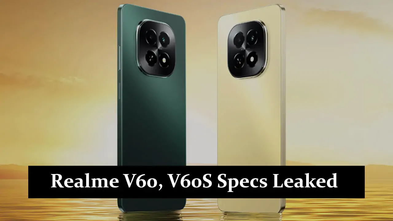 Realme V60, V60s Specs Leaked in Promo Materials