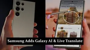 Samsung Adds Galaxy AI & Live Translate