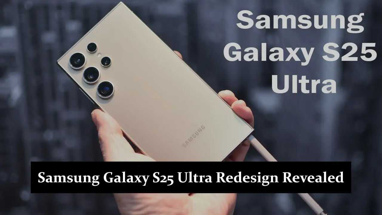 Samsung Galaxy S25 Ultra Redesign Revealed