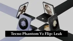 Tecno Phantom V2 Flip - Leak