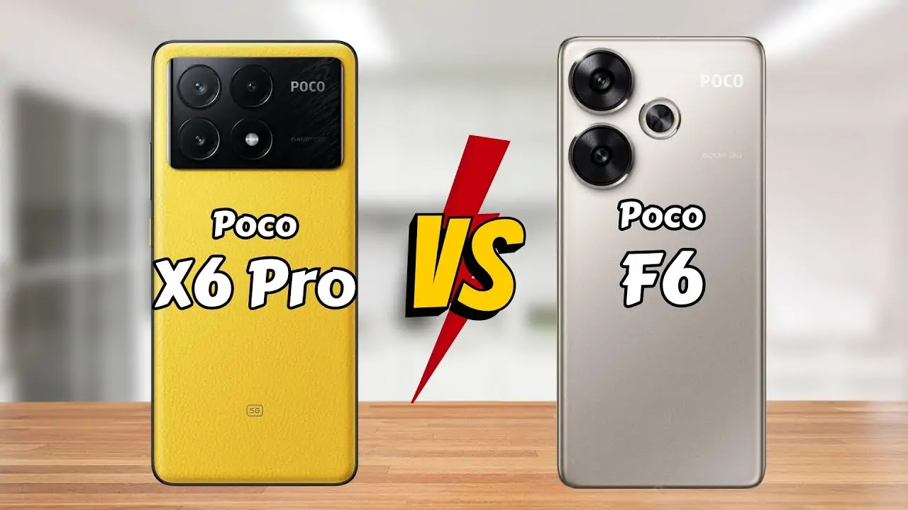 Xiaomi Poco F6 vs Poco X6 Pro