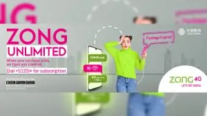 Zong Unlimited Internet, Call & SMS Package