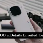 iQOO 13 Details Unveiled - Leak