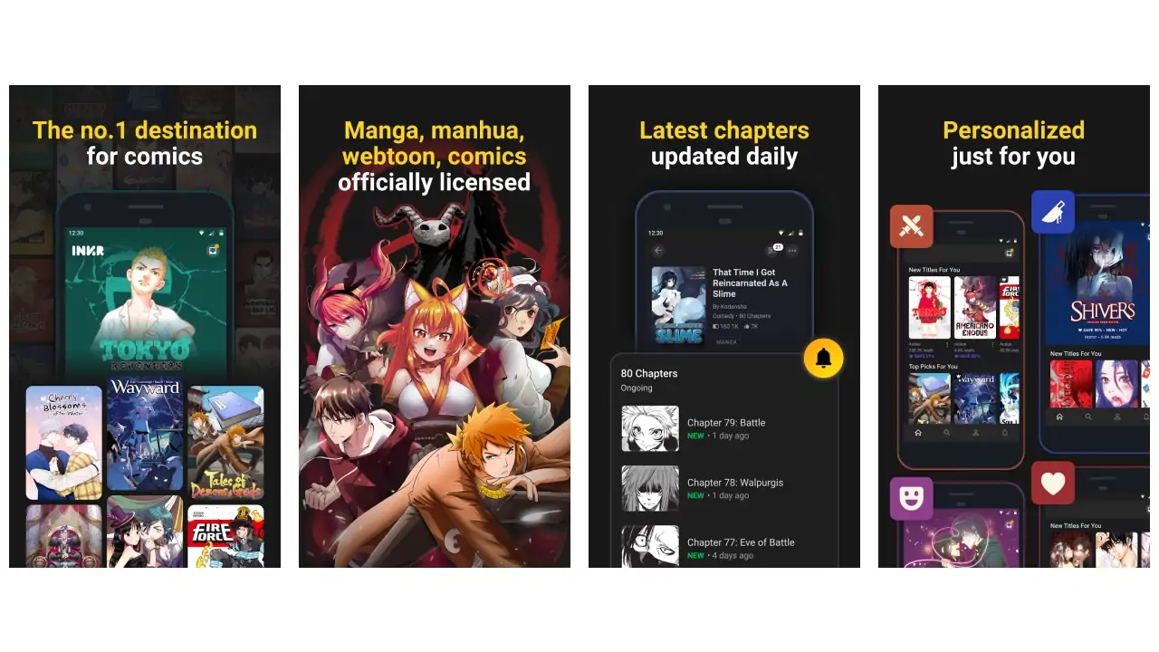 INKR — Comics, Manga, Webtoons-screenshots