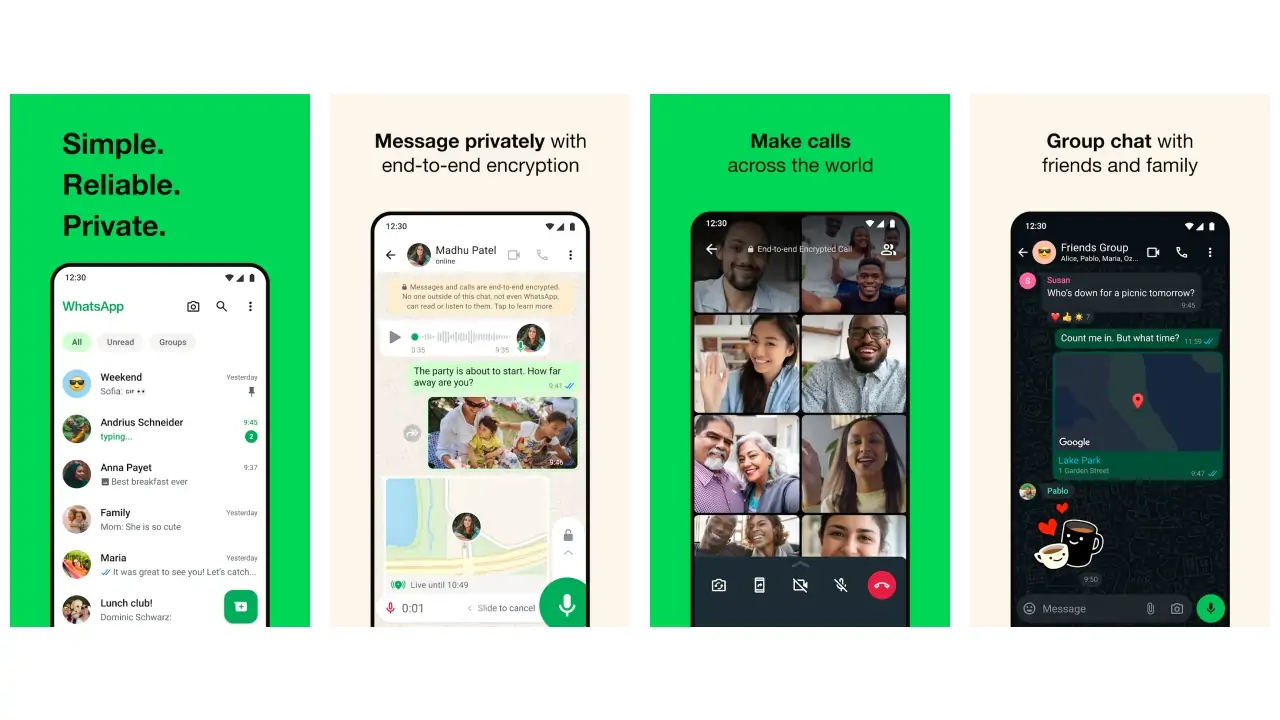 WhatsApp Messenger-screenshots