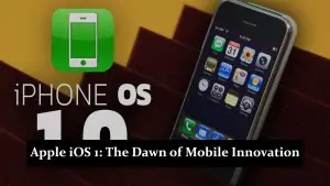 Apple iOS 1 - The Dawn of Mobile Innovation