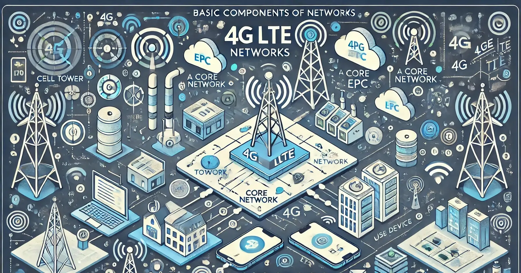 Basic Components of 4G LTE