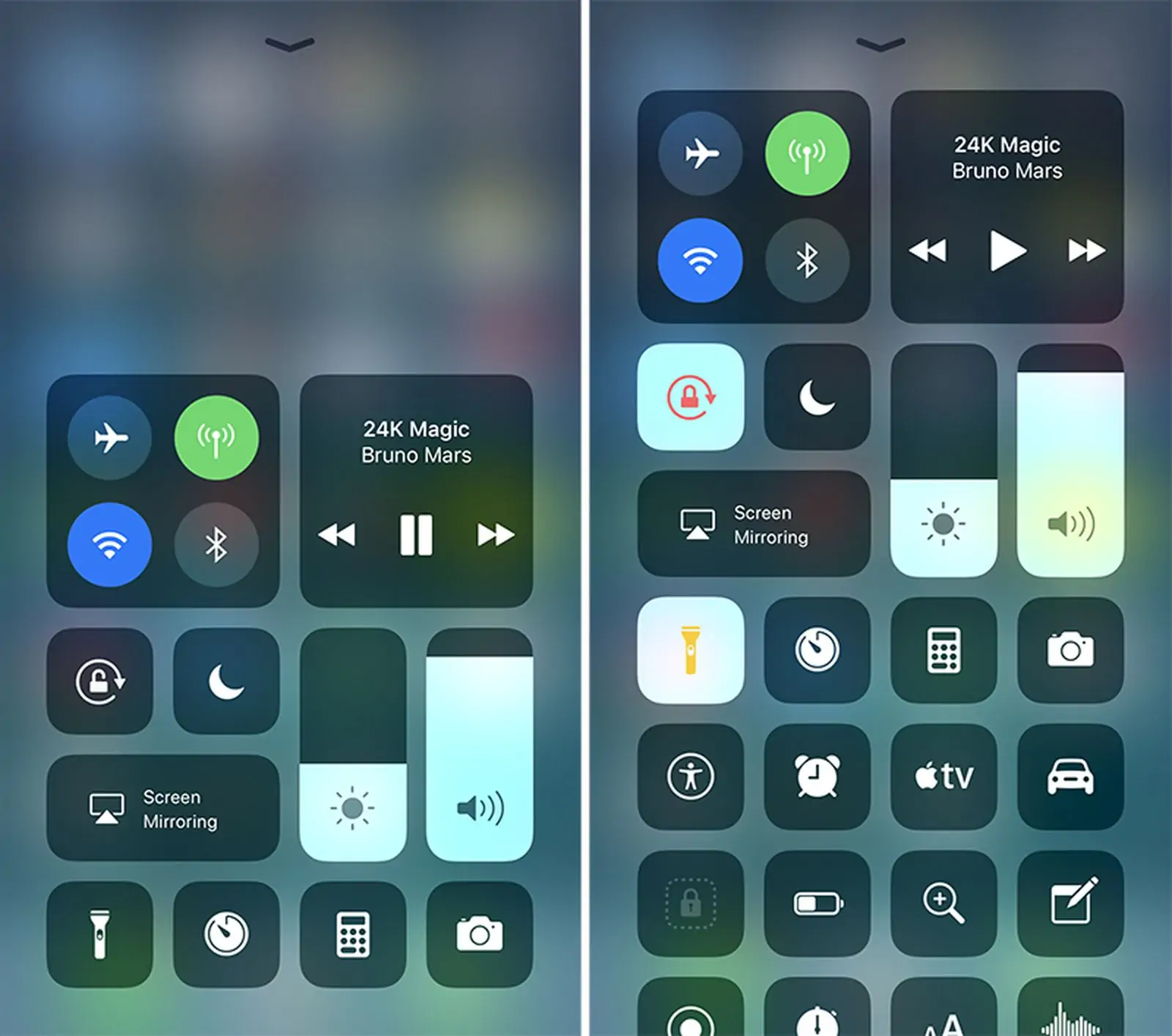 New Control Center