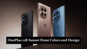 OnePlus 12R Sunset Dune Colors and Design