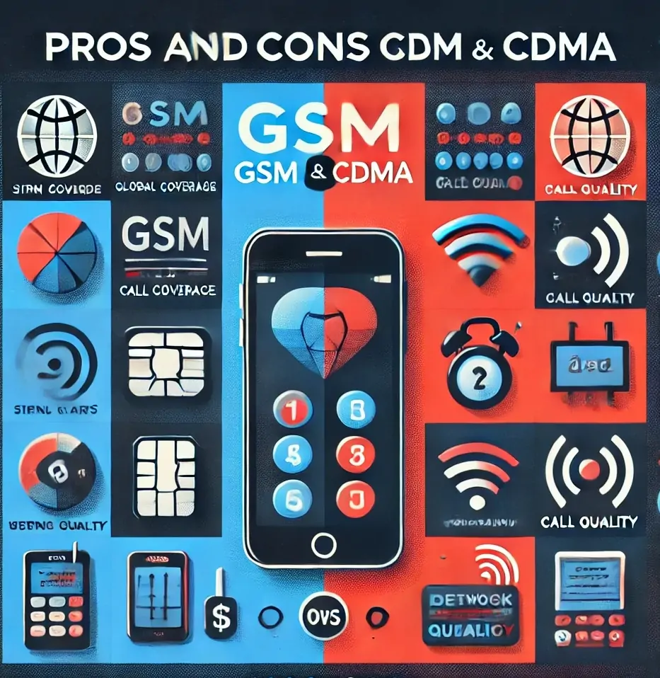 Pros and Cons of GSM and CDMA