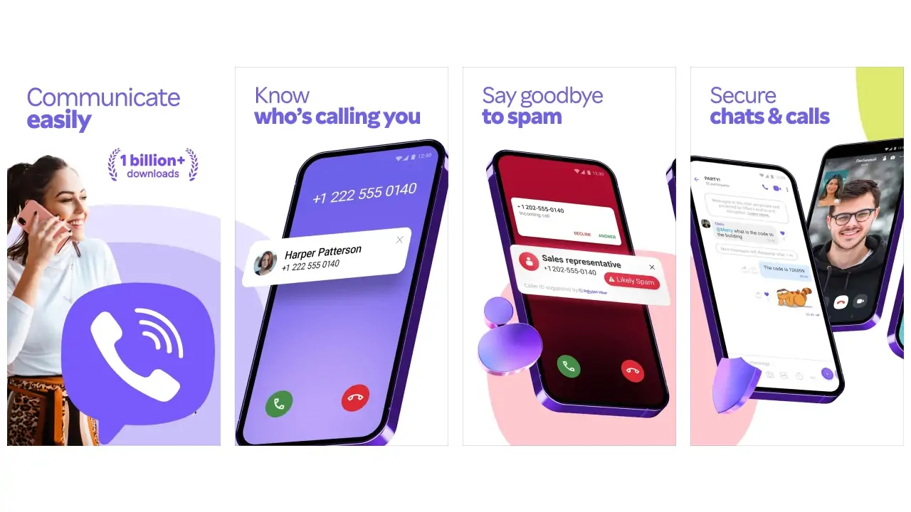 Rakuten Viber Messenger-screenshots