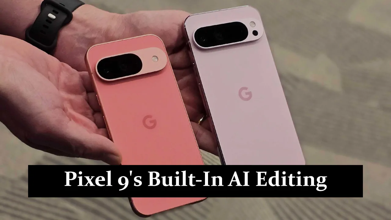 Pixel 9's Built-In AI Editing